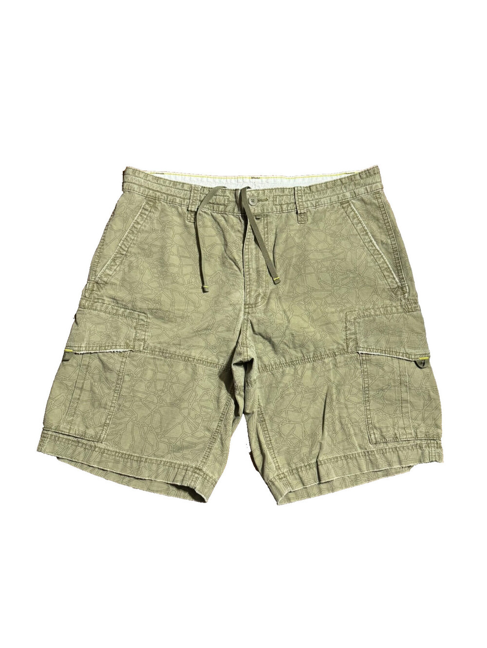 Y2K The North Face A5 Series Cargo Shorts Men’s 36 RARE COLOR Camo Green Hiking